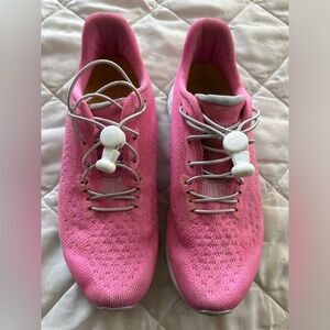 Pink brooks sneakers. Well worn.